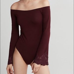 Express Off the shoulder bodysuit